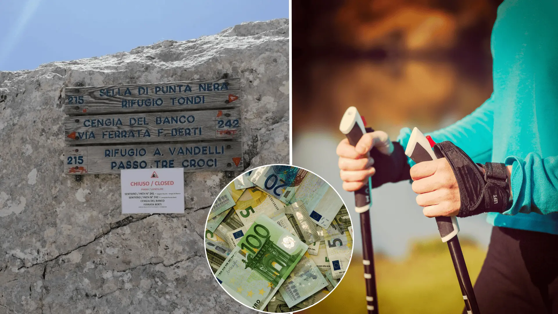 Alpy, turista, pokuta