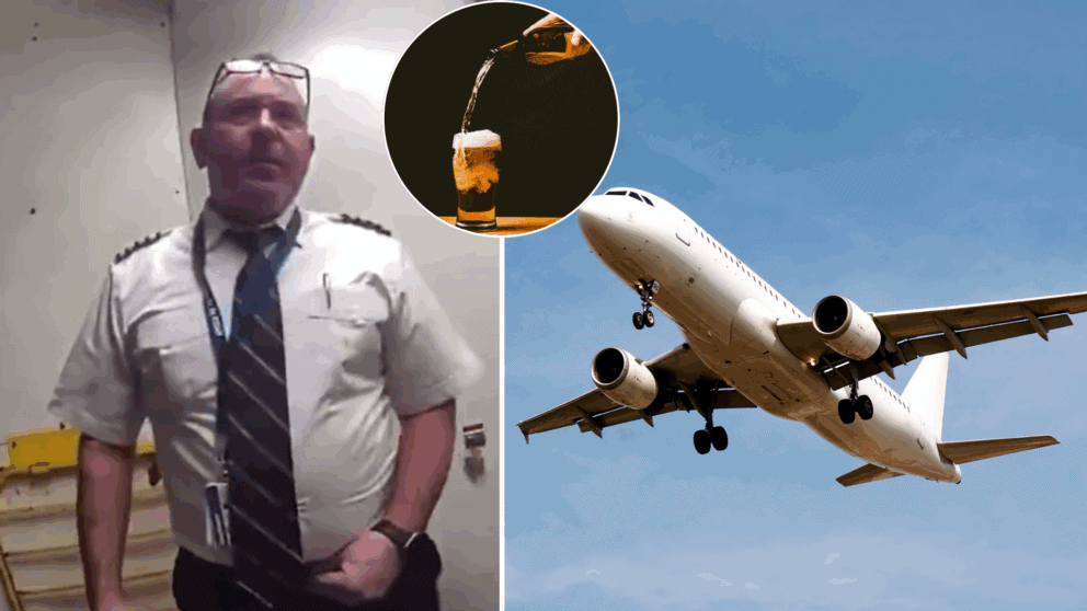 pilot, opitý