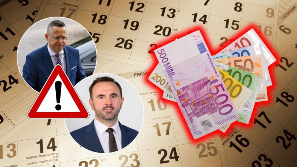 kišš kamenický peniaze kalendár