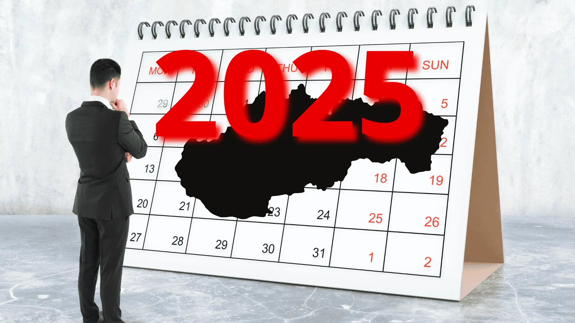 kalendár 2025