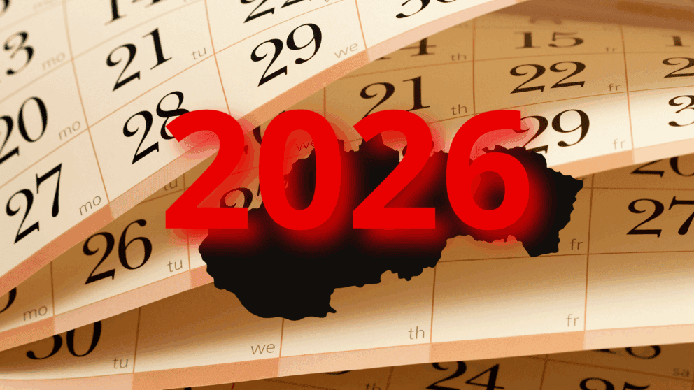 kalendár 2026