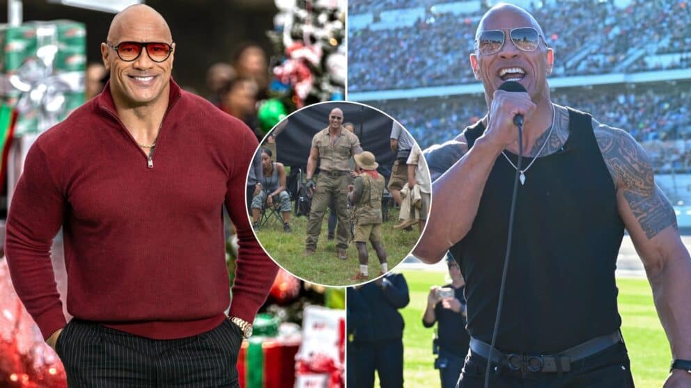the rock dwayne
