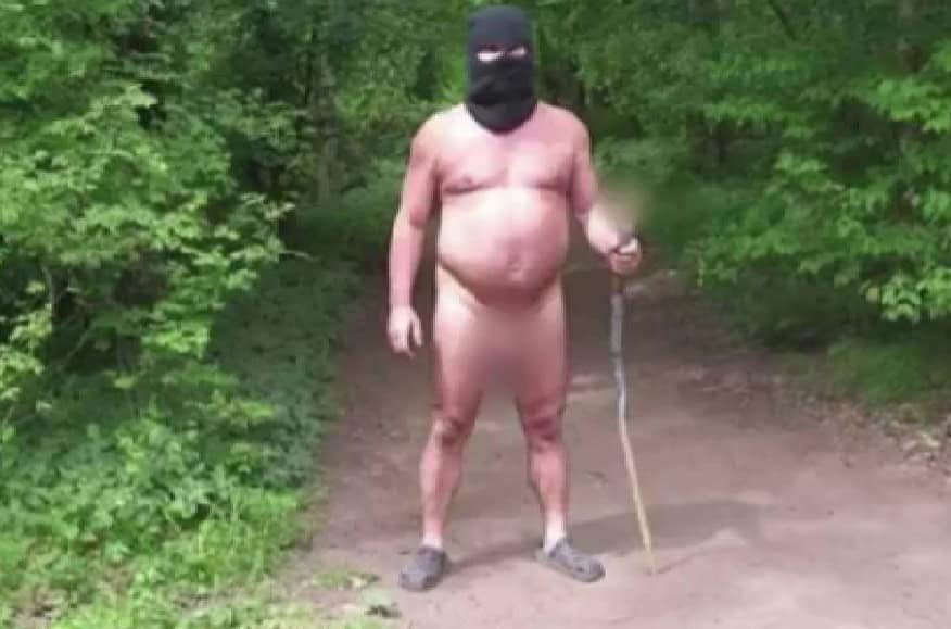 nahý muž Tribeč