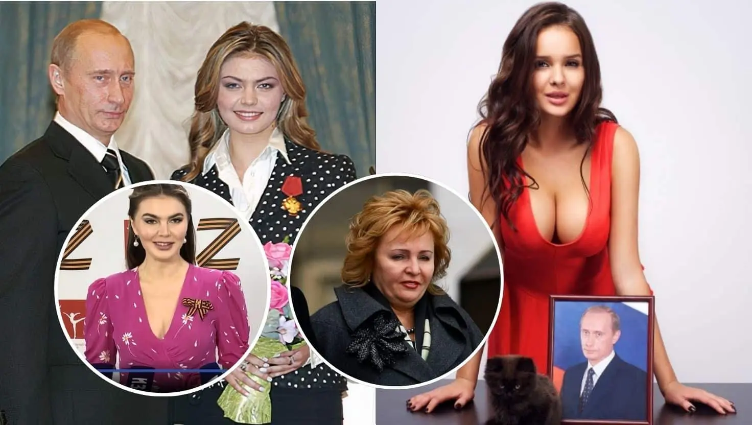 Vladimir Putin a jeho lásky.