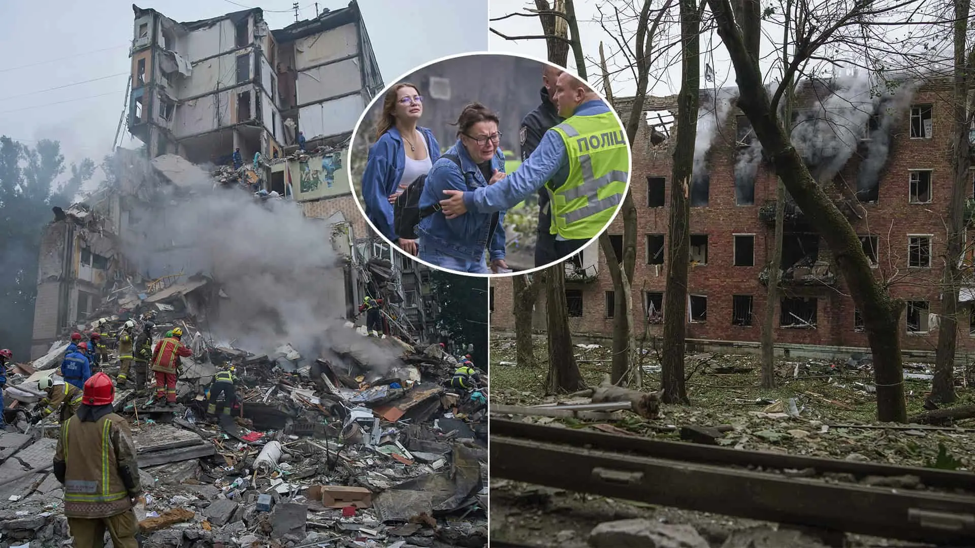 Ukrajina ruský útok Kyjev