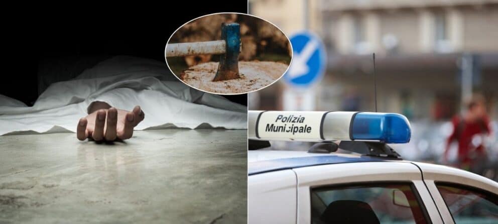 vražda, sekera, polícia