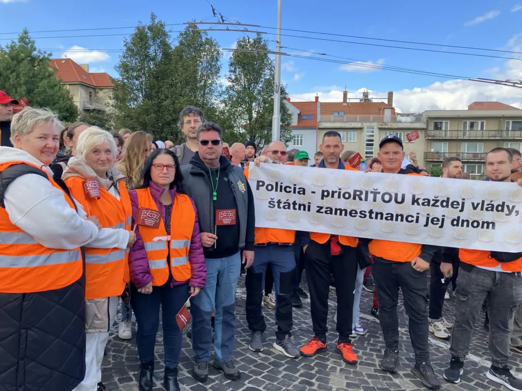 protest, odbory