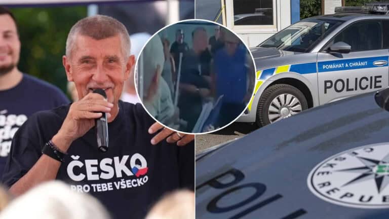 Babiš napadnutie