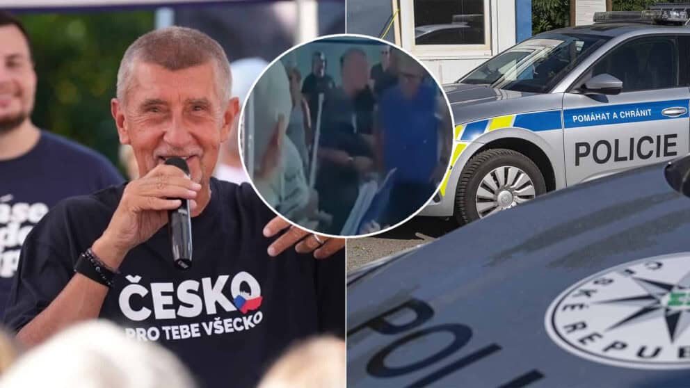 Babiš napadnutie