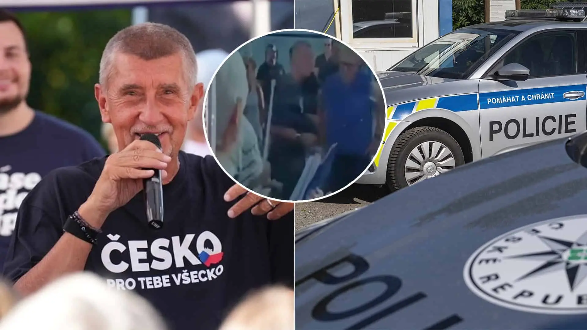 Babiš napadnutie