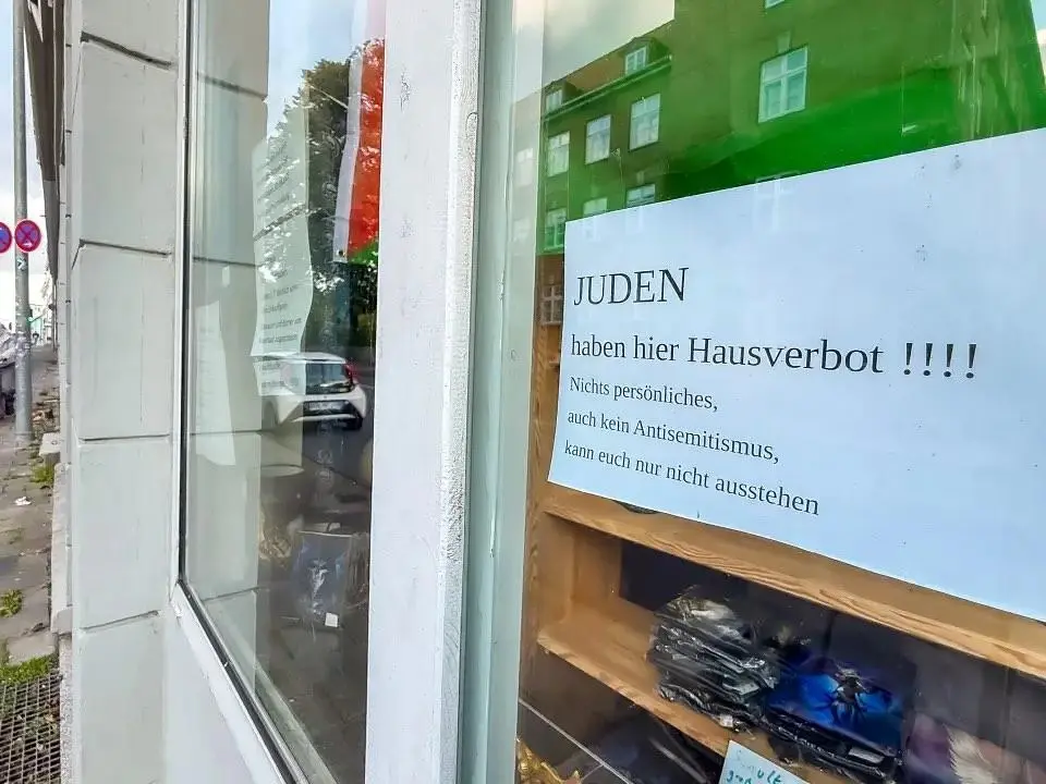 Nemecko, obchod, nápis, Židia