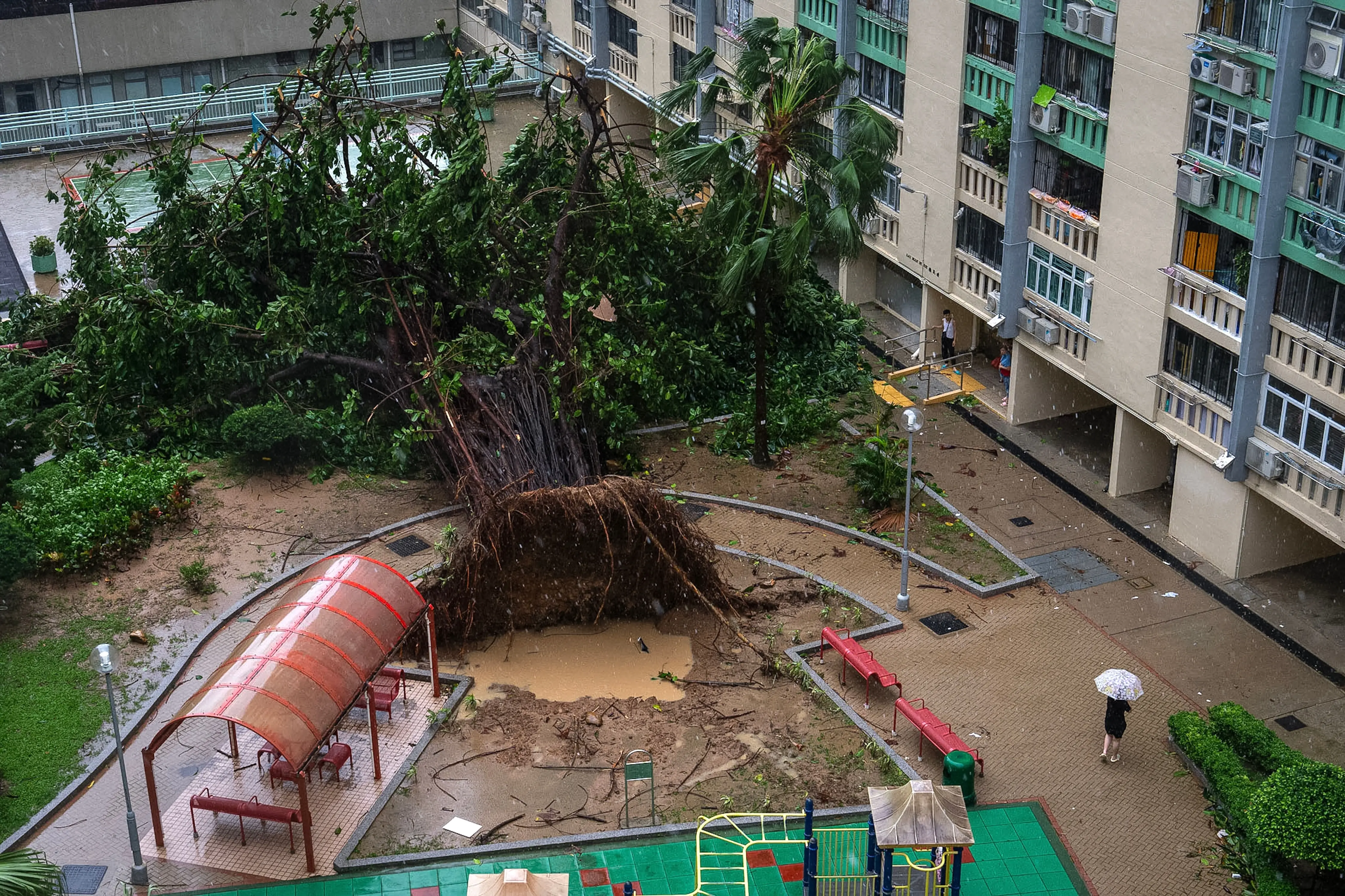 Tajfún Ragasa v Hongkongu