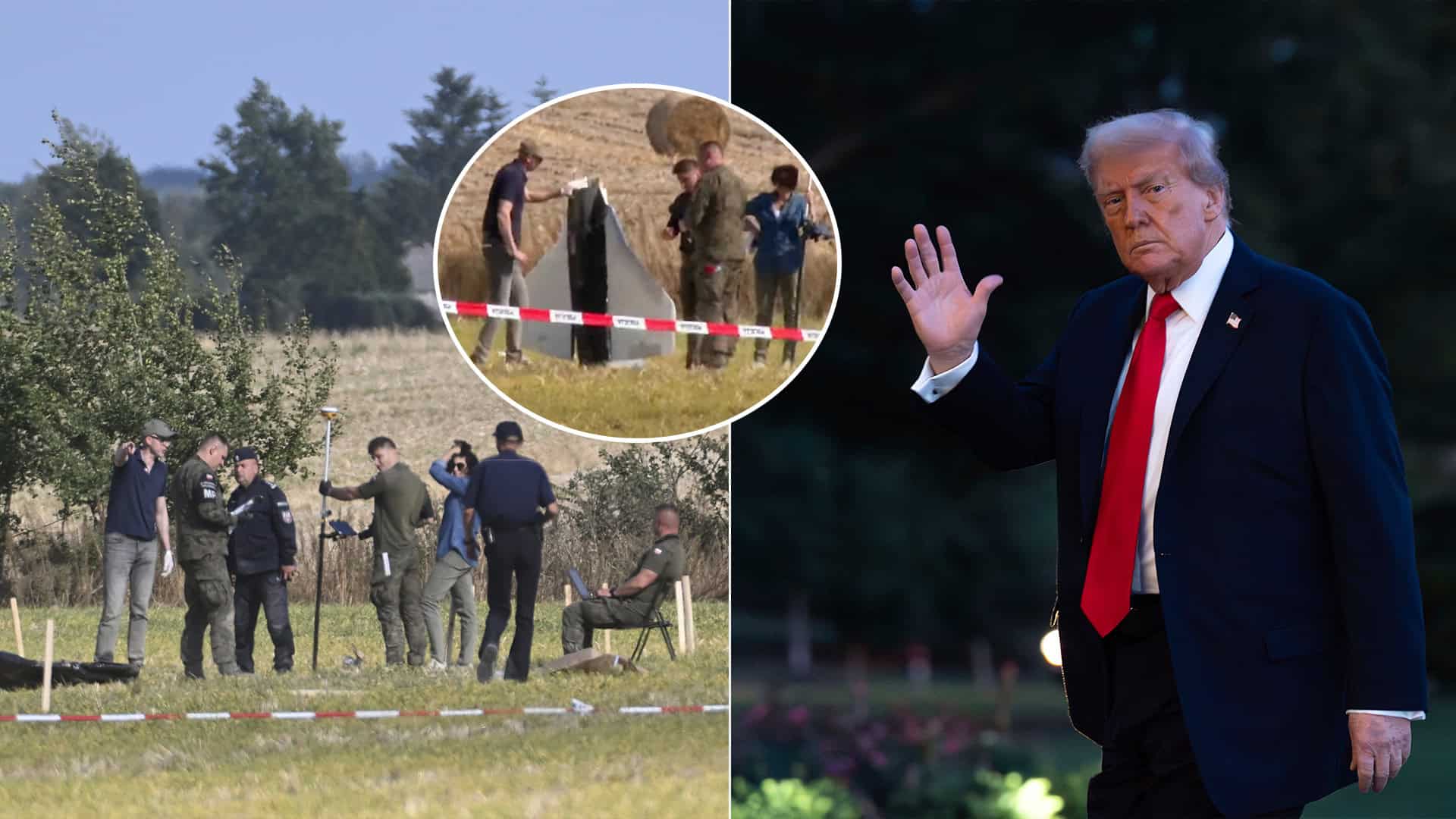 Poľsko Rusko drony Trump