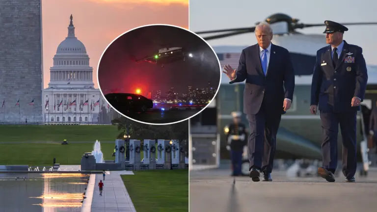 helikoptéra Marine One Trump