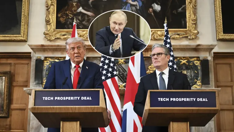 Trump Starmer Putin