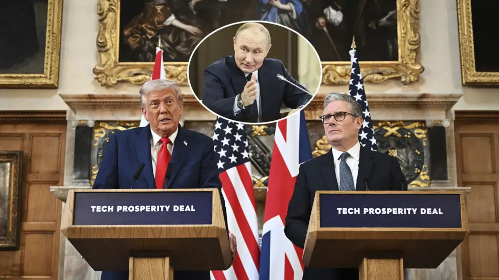 Trump Starmer Putin