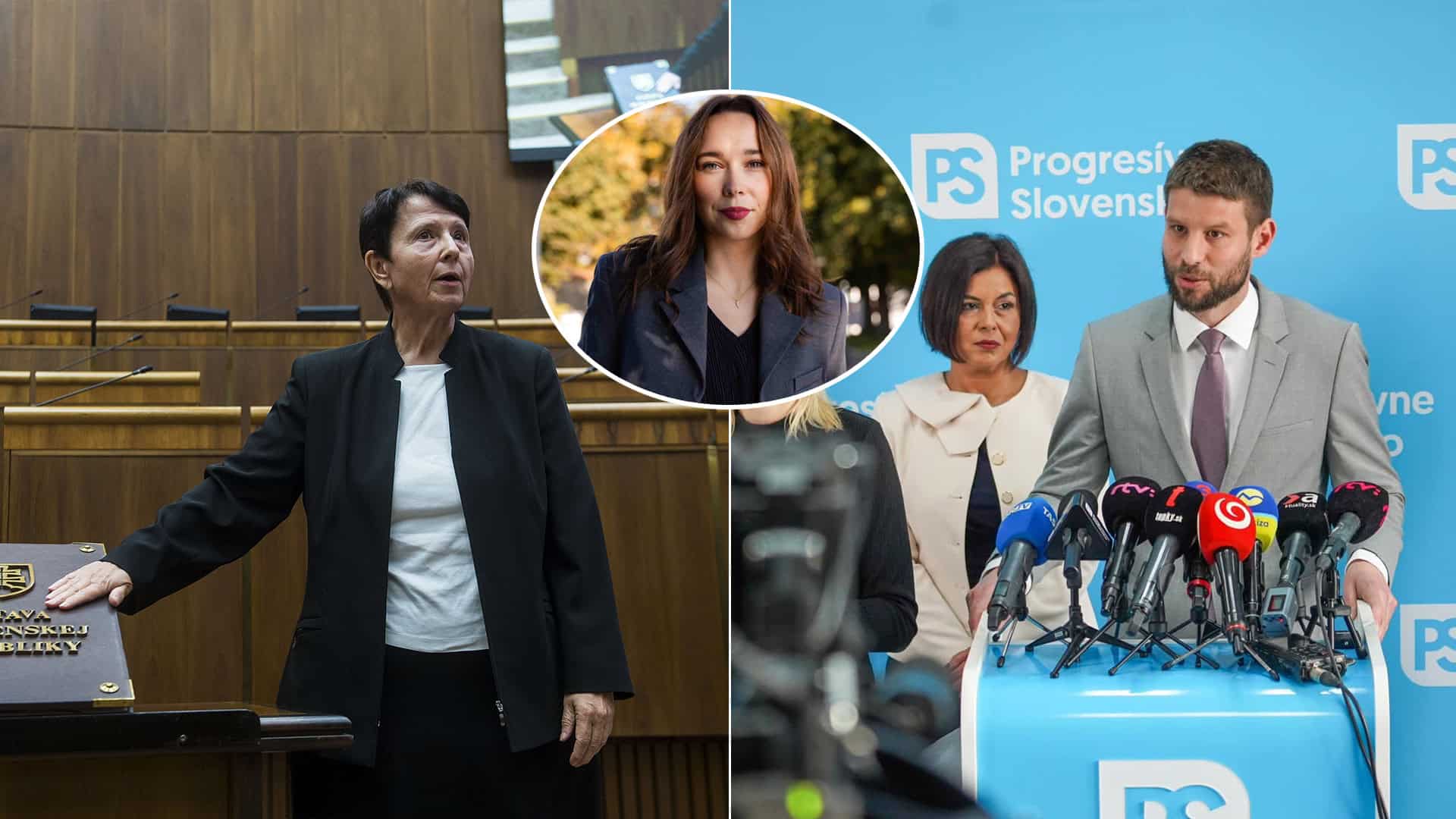 Viera Kalmárová Gréta Gregorová PS