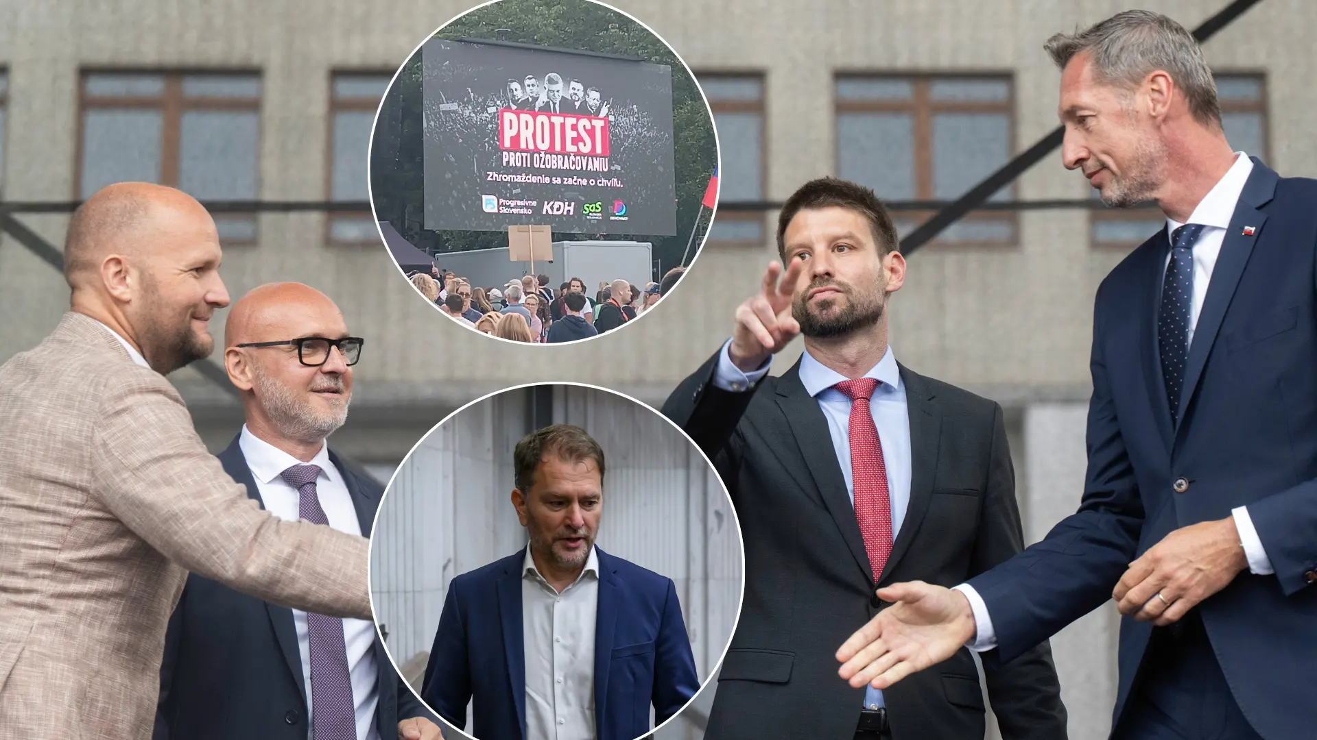 protest, Matovič