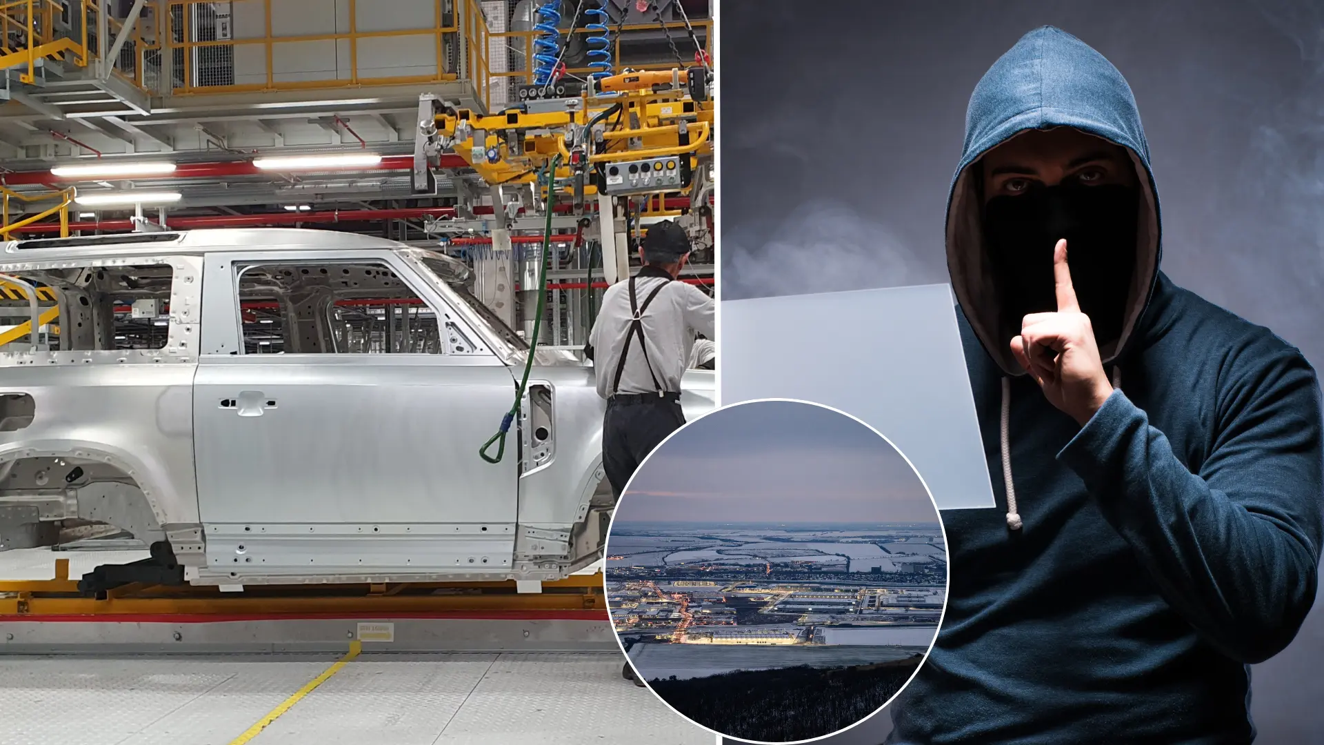 Jaguar Land Rover, výroba, pozastavená, hacker