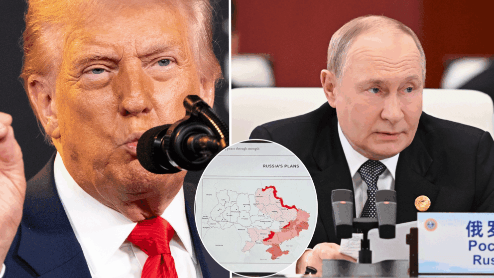 Trump, Putin, vojna