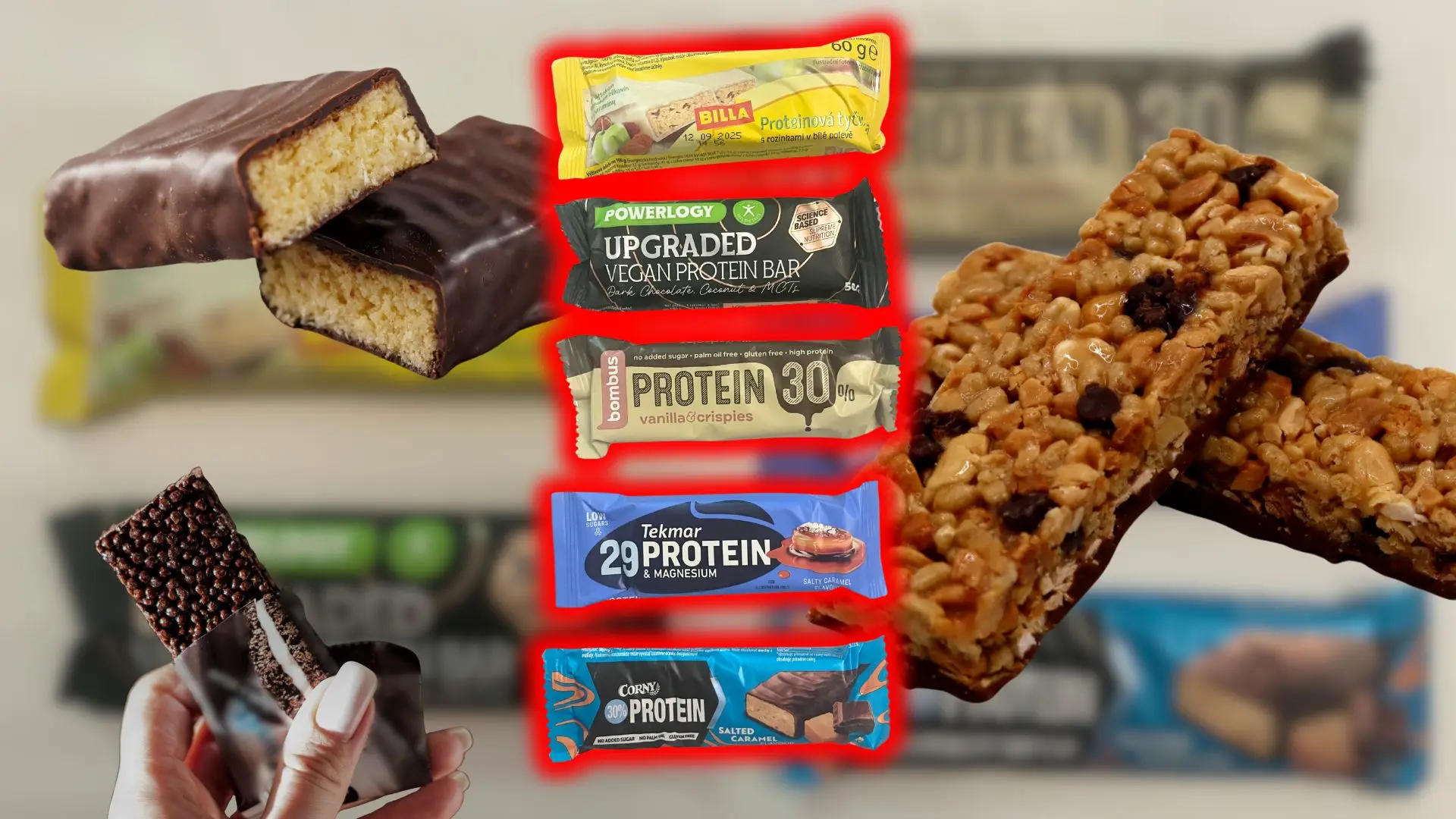 proteinove tyčinky