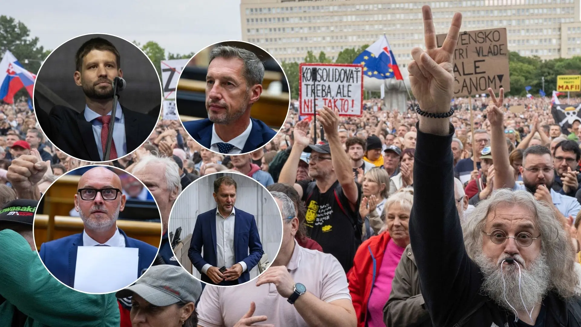 protest generálny štrajk