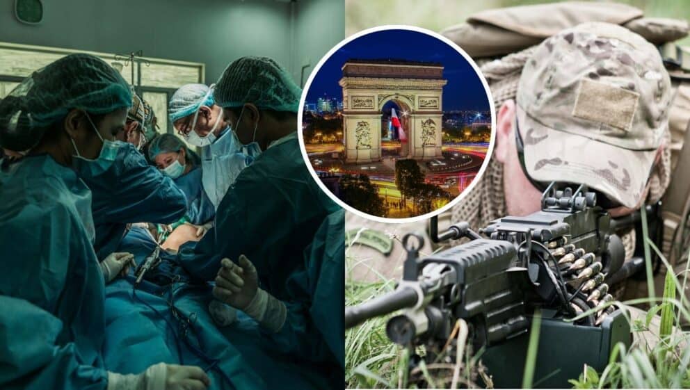 Francúzske nemocnice pripravujú plány na väčší ozbrojený konflikt