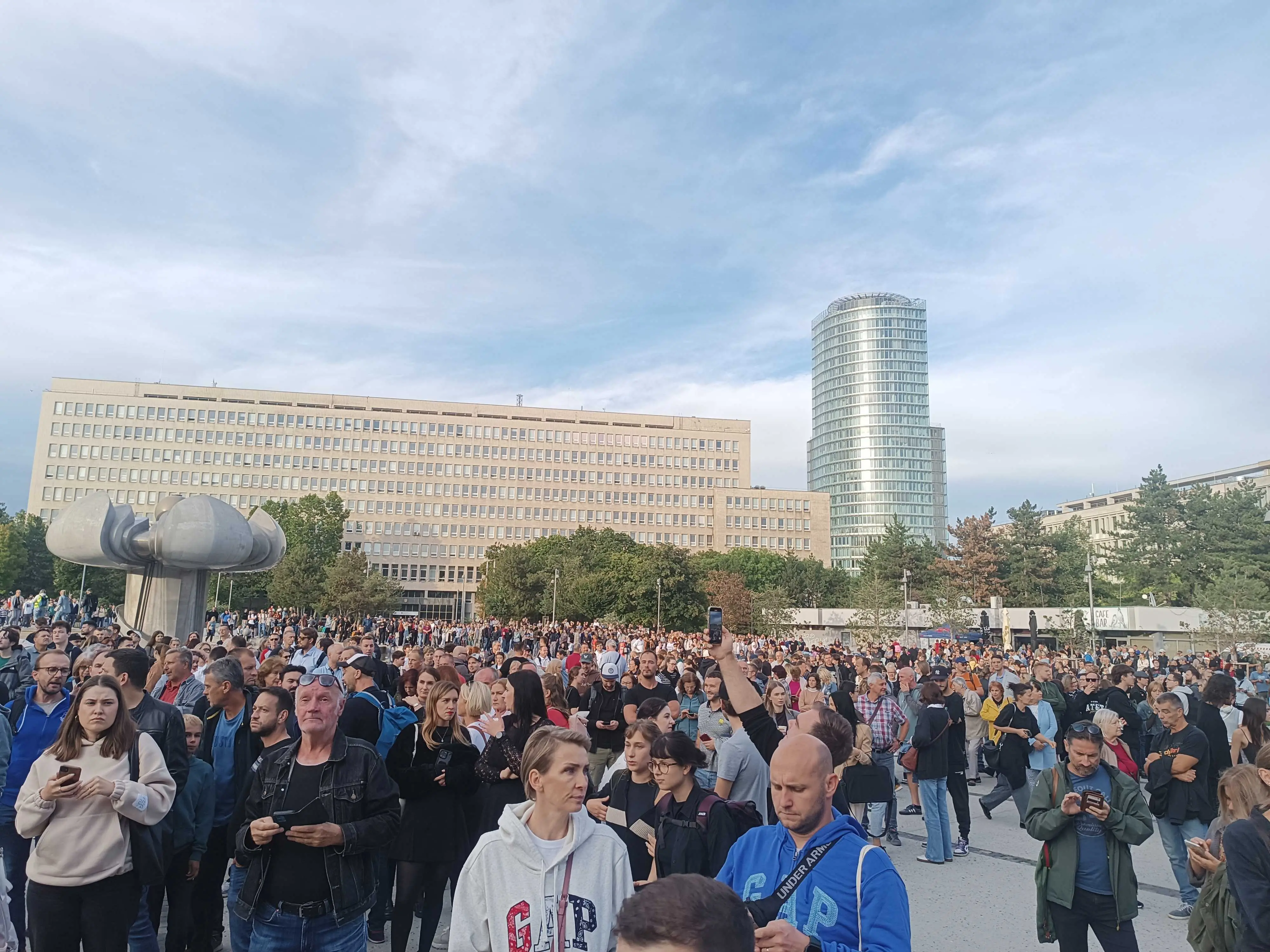 protest Bratislava Fico vláda