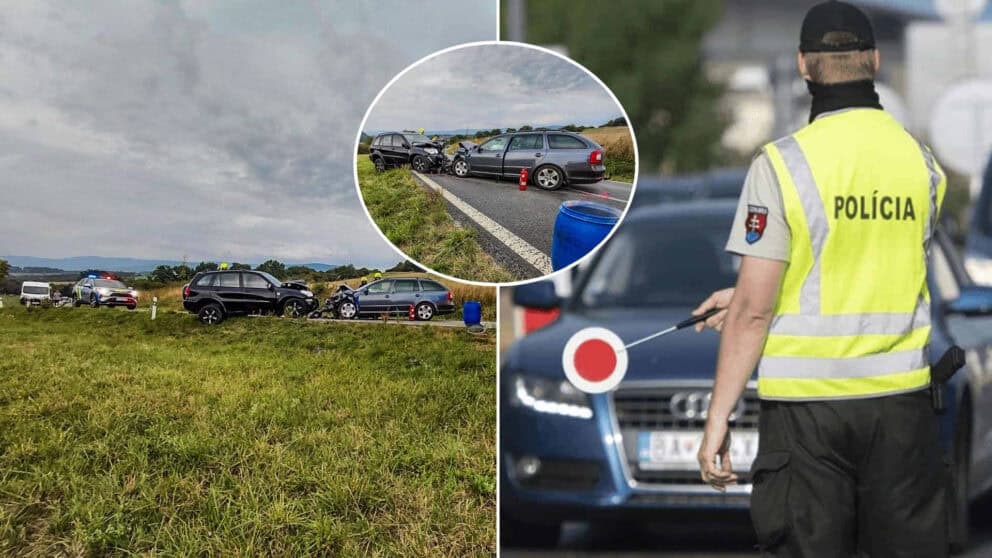 nehoda medzi Moldavou nad Bodvou a Jasovom
