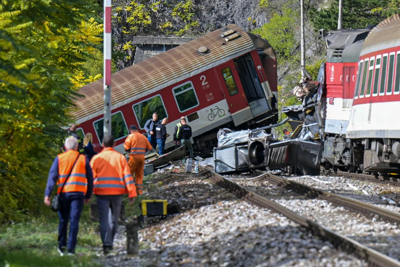 nehoda pri Rožňave vlaky