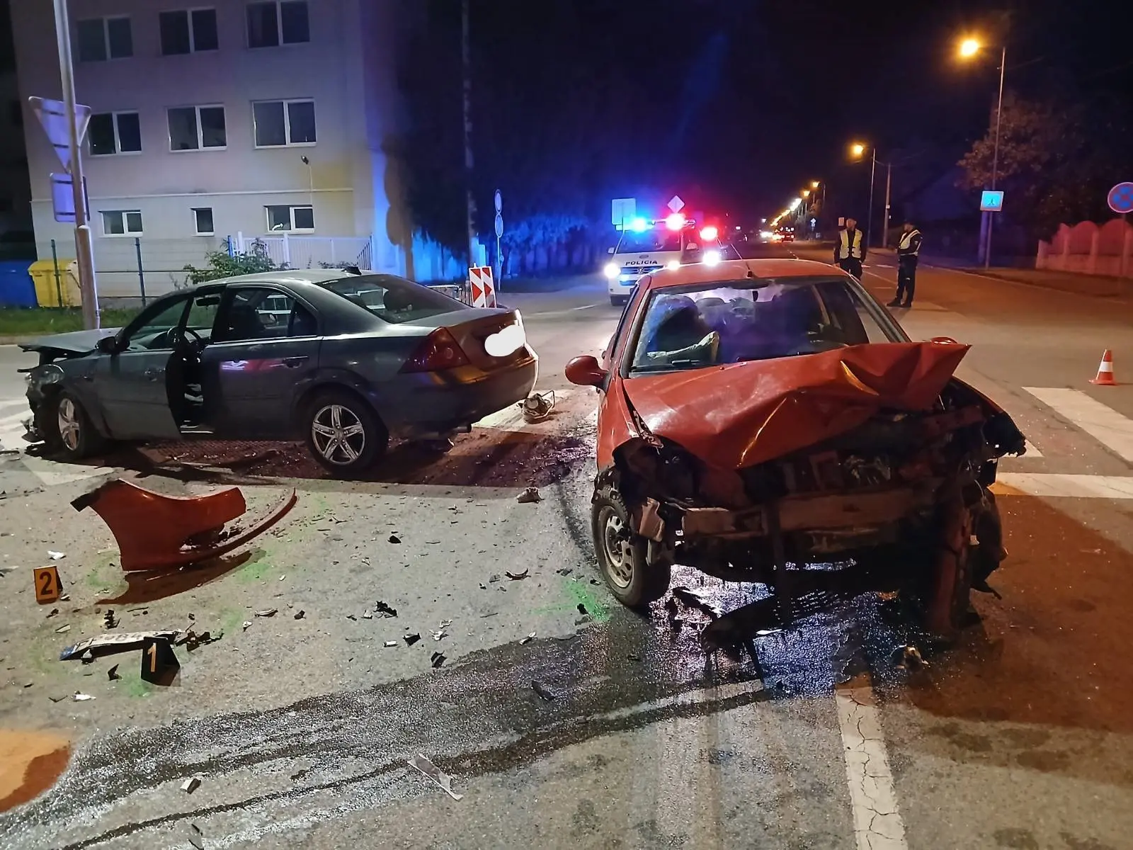 Rožňava nehoda autá