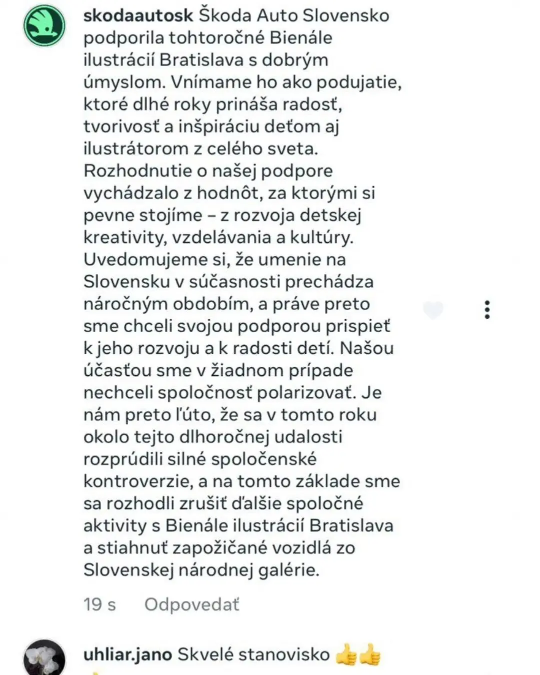 Zdroj: Facebook Škoda, Facebook - Otvorená kultúra