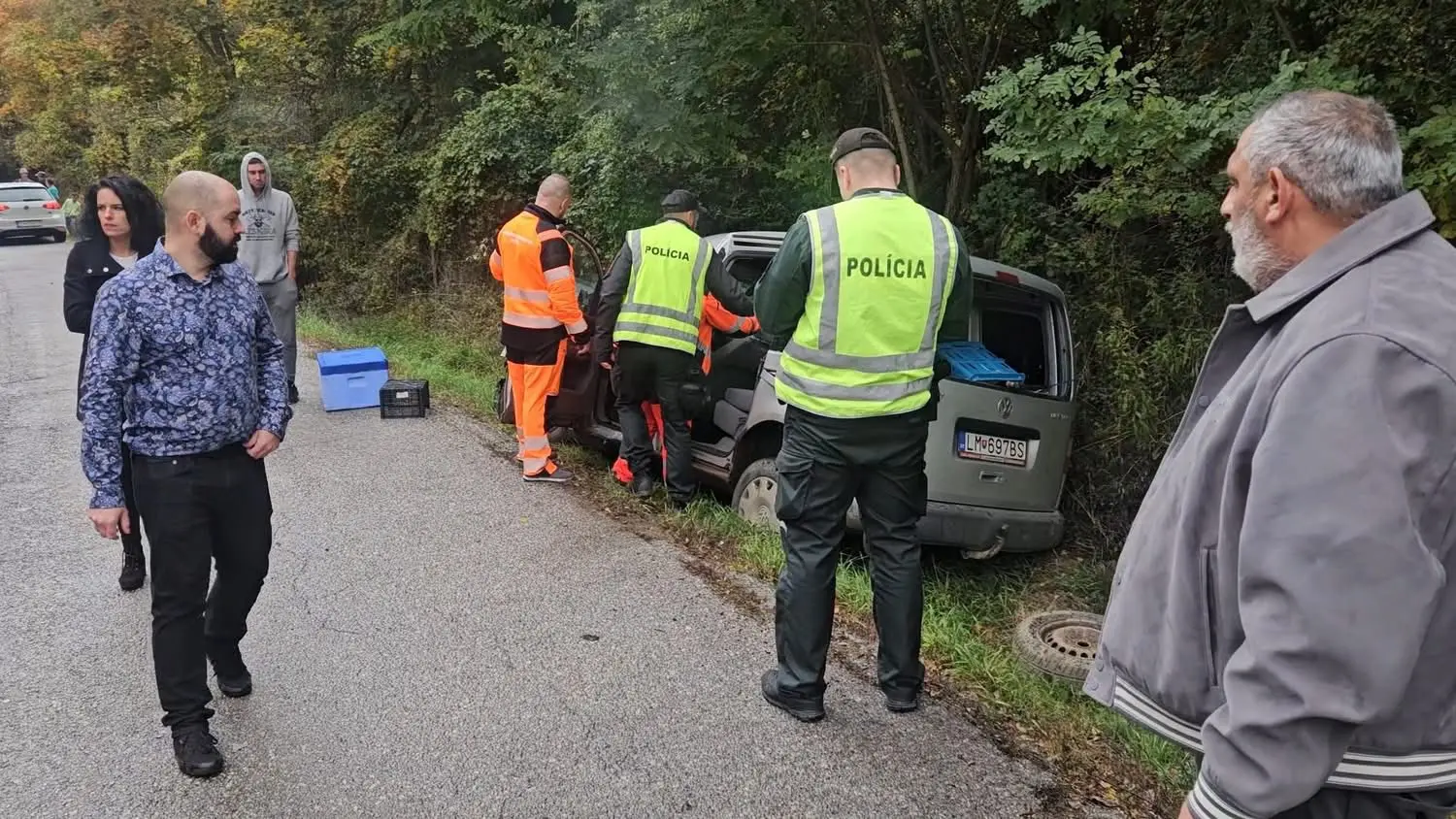 nehoda pri Rákošskej bani