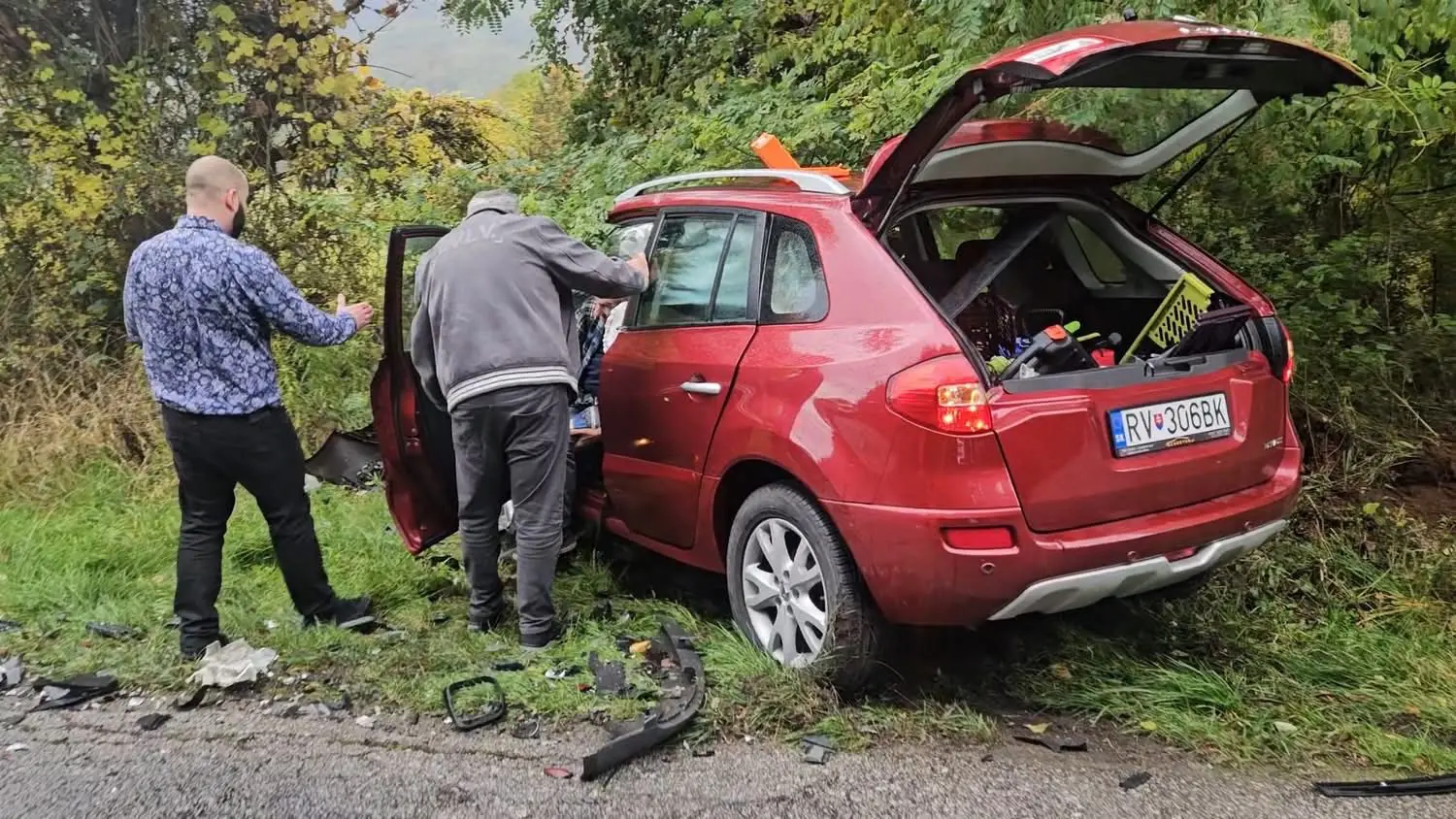 nehoda pri Rákošskej bani