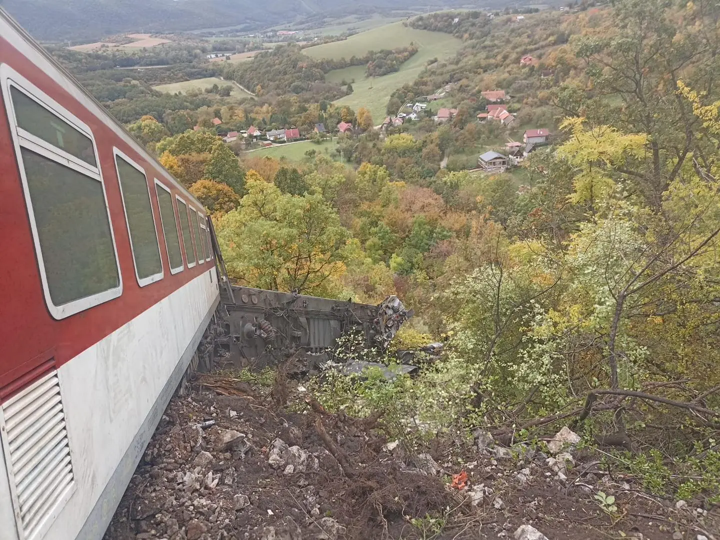 nehoda pri Rožňave vlaky