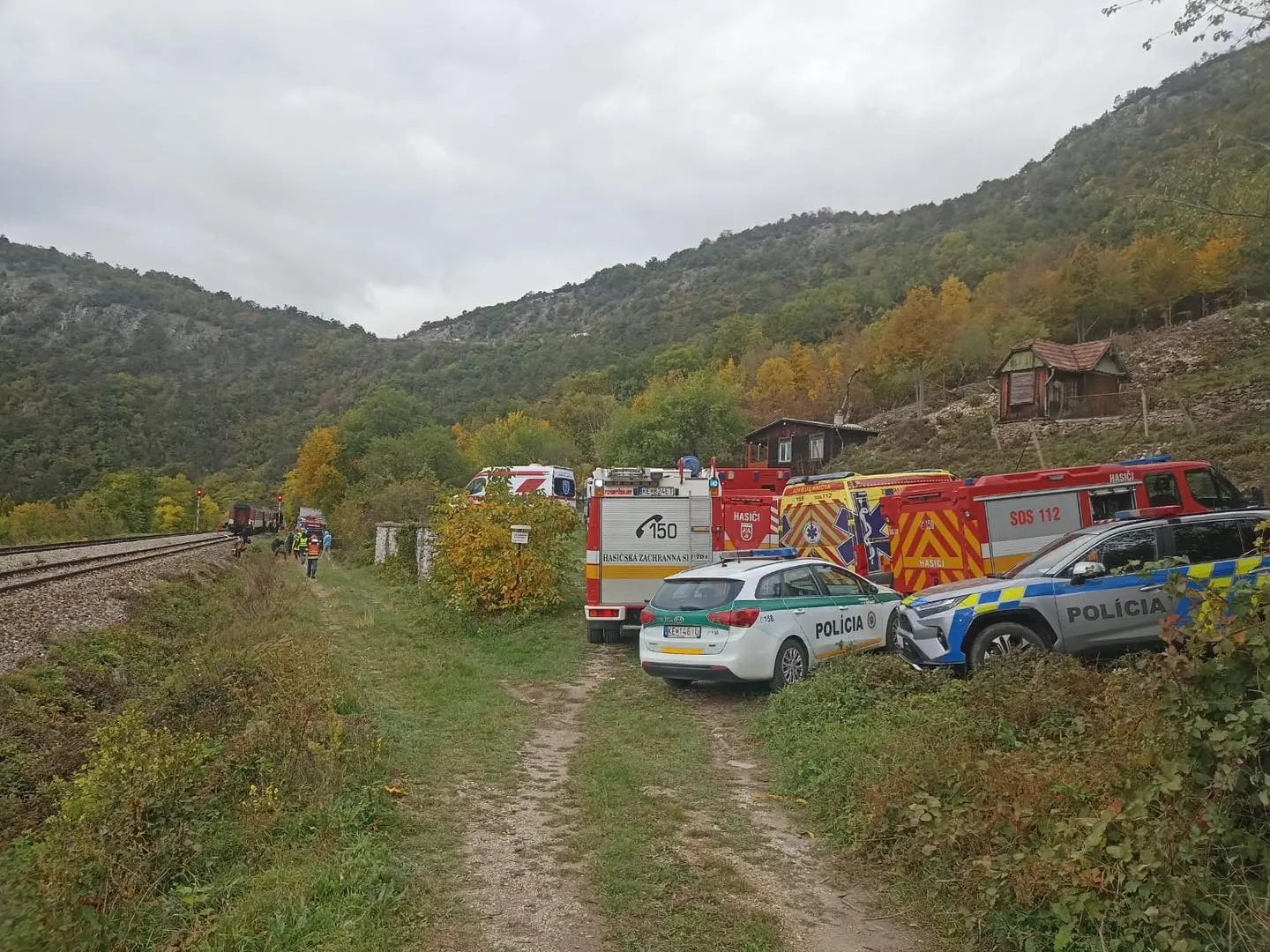 nehoda pri Rožňave vlaky