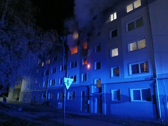 Valaská požiar