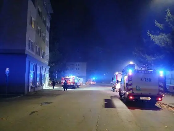 Valaská požiar