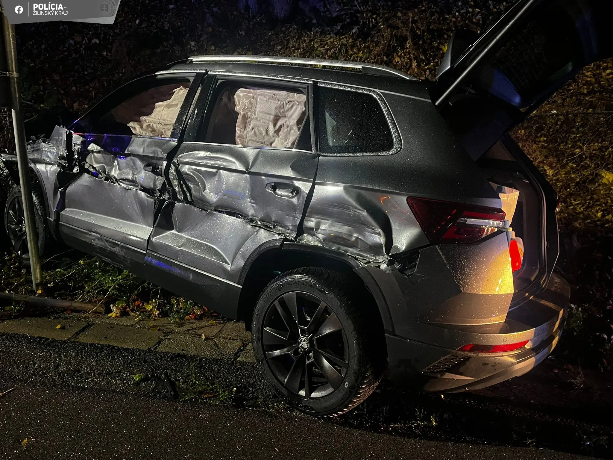 nehoda  v smere od Martina na Žilinu