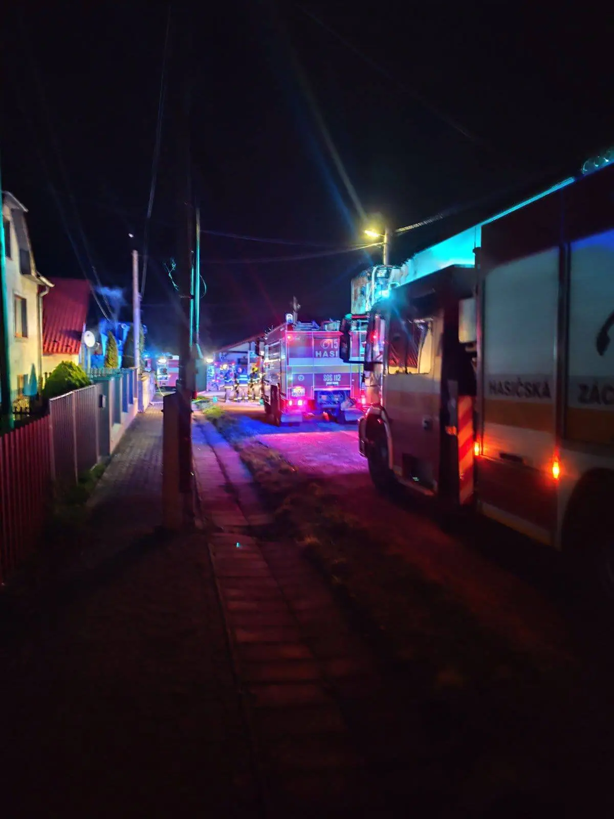 požiar Zemplínska Teplica