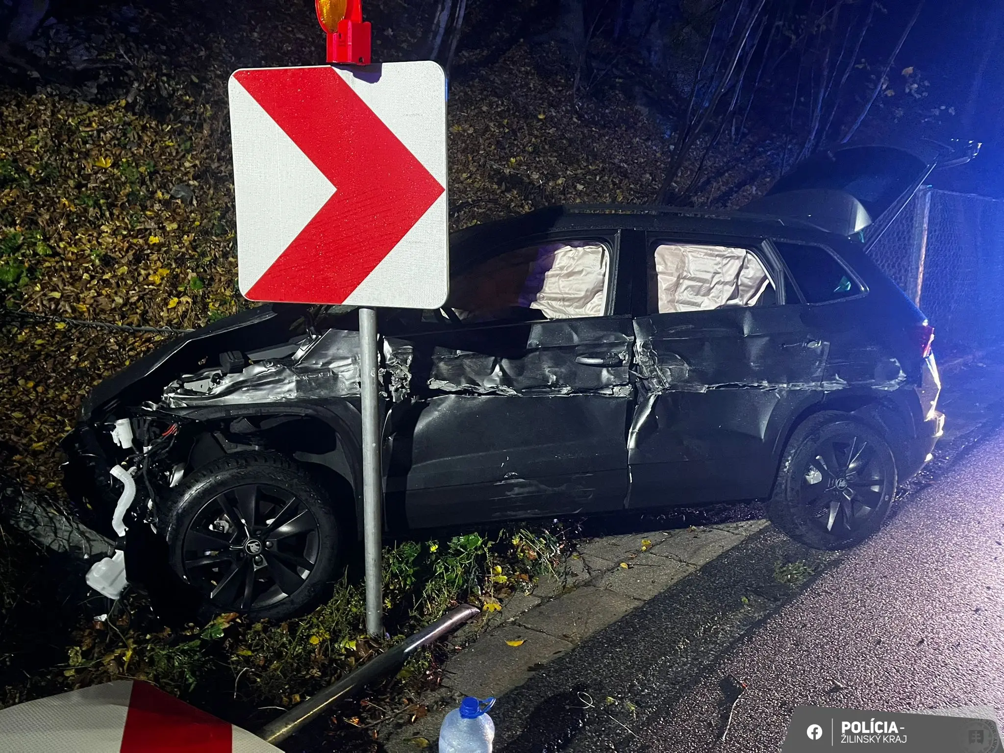 nehoda  v smere od Martina na Žilinu