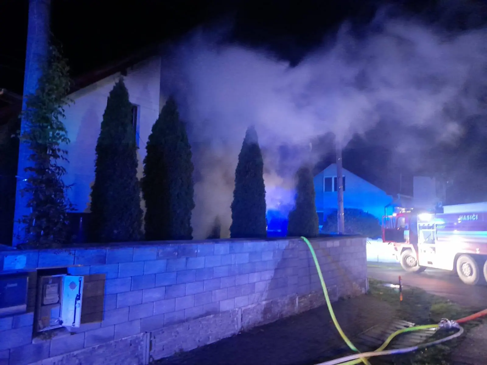 požiar Zemplínska Teplica