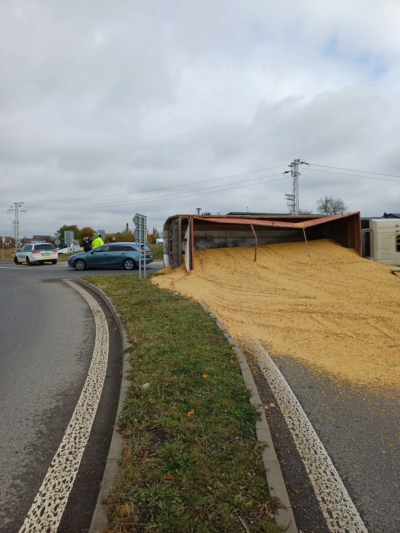 kamión pri Bidovciach