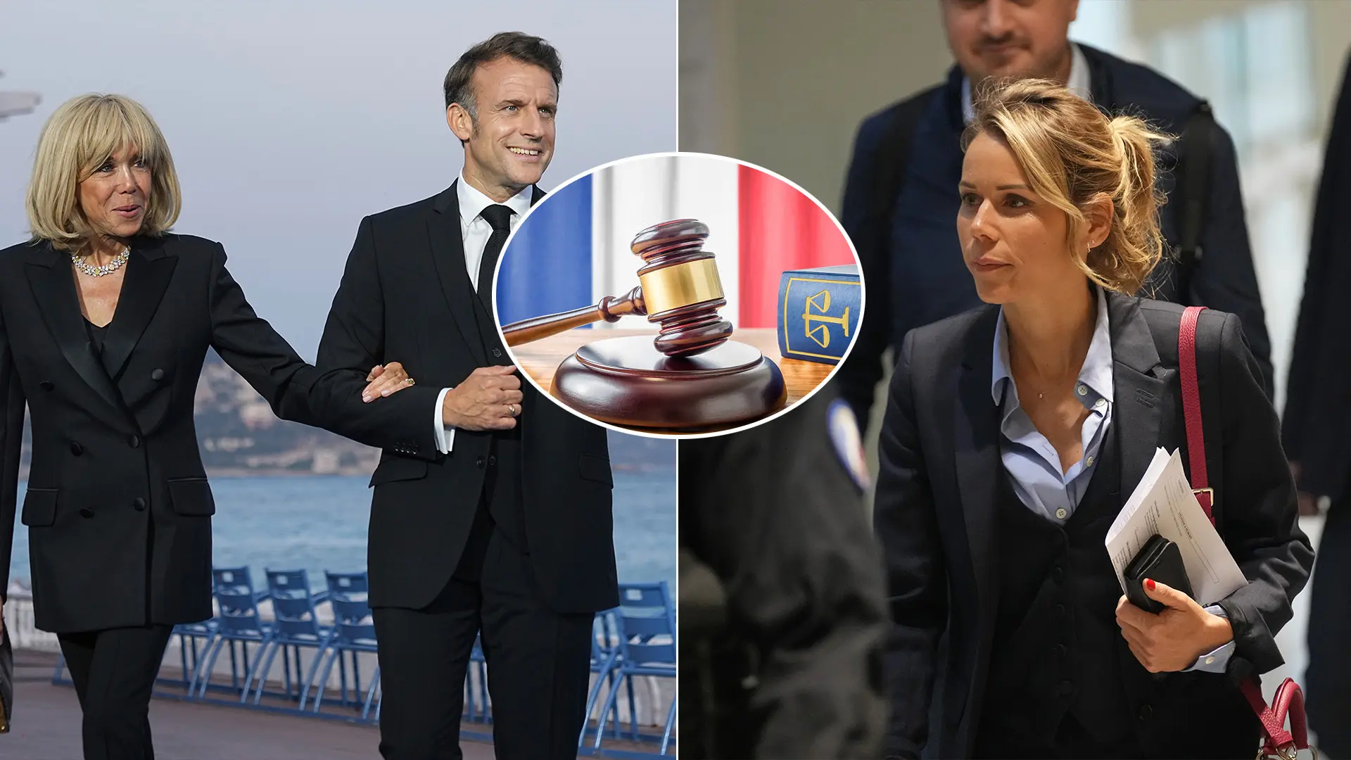 Brigitte Macronová Emmanuel Macron Tiphaine Auziere