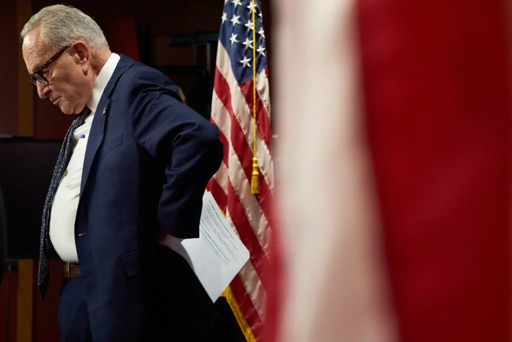senátor Chuck Shumer, demokrat