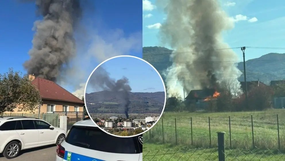 Požiar v Dubnici nad Váhom