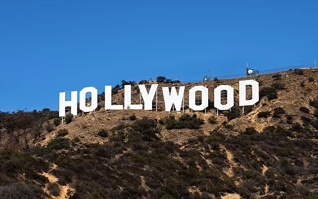 Hollywood, nápis