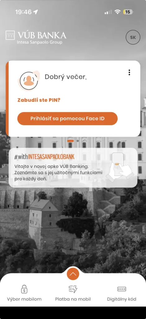 VÚB banking