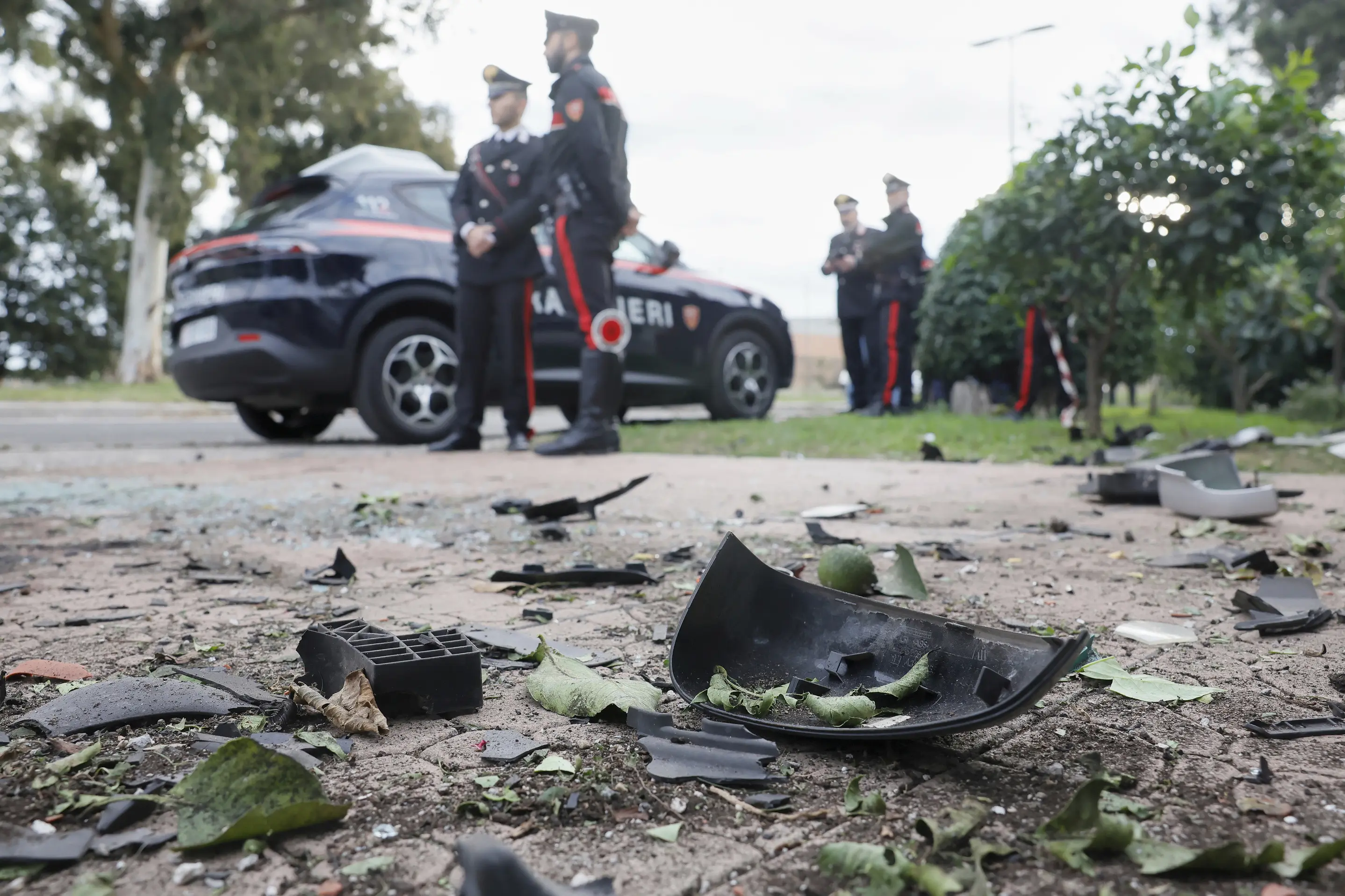 Taliansko Novinár Auto Bomba Výbuch