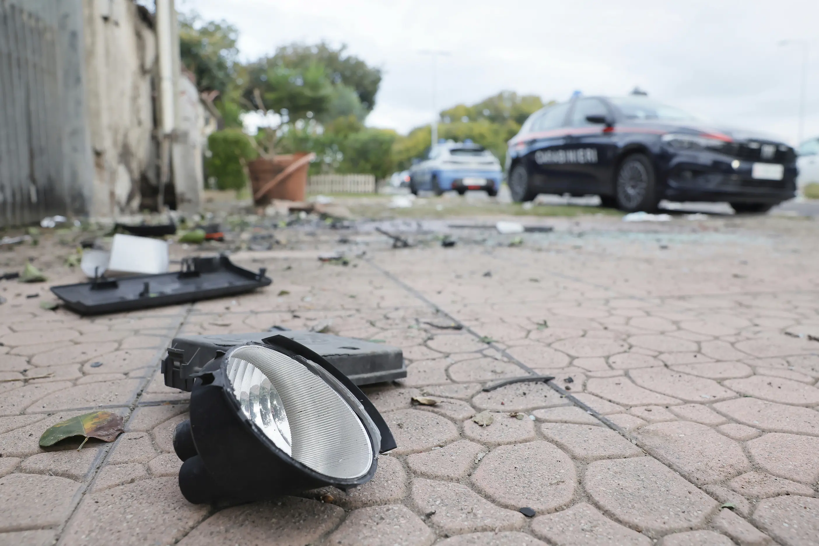 Taliansko Novinár Auto Bomba Výbuch